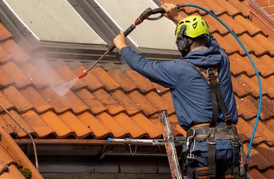 Démoussage et hydrofuge de toiture à Grâces
