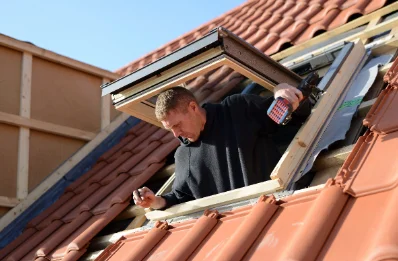 Pose de fenêtres de toit Velux à Grâces